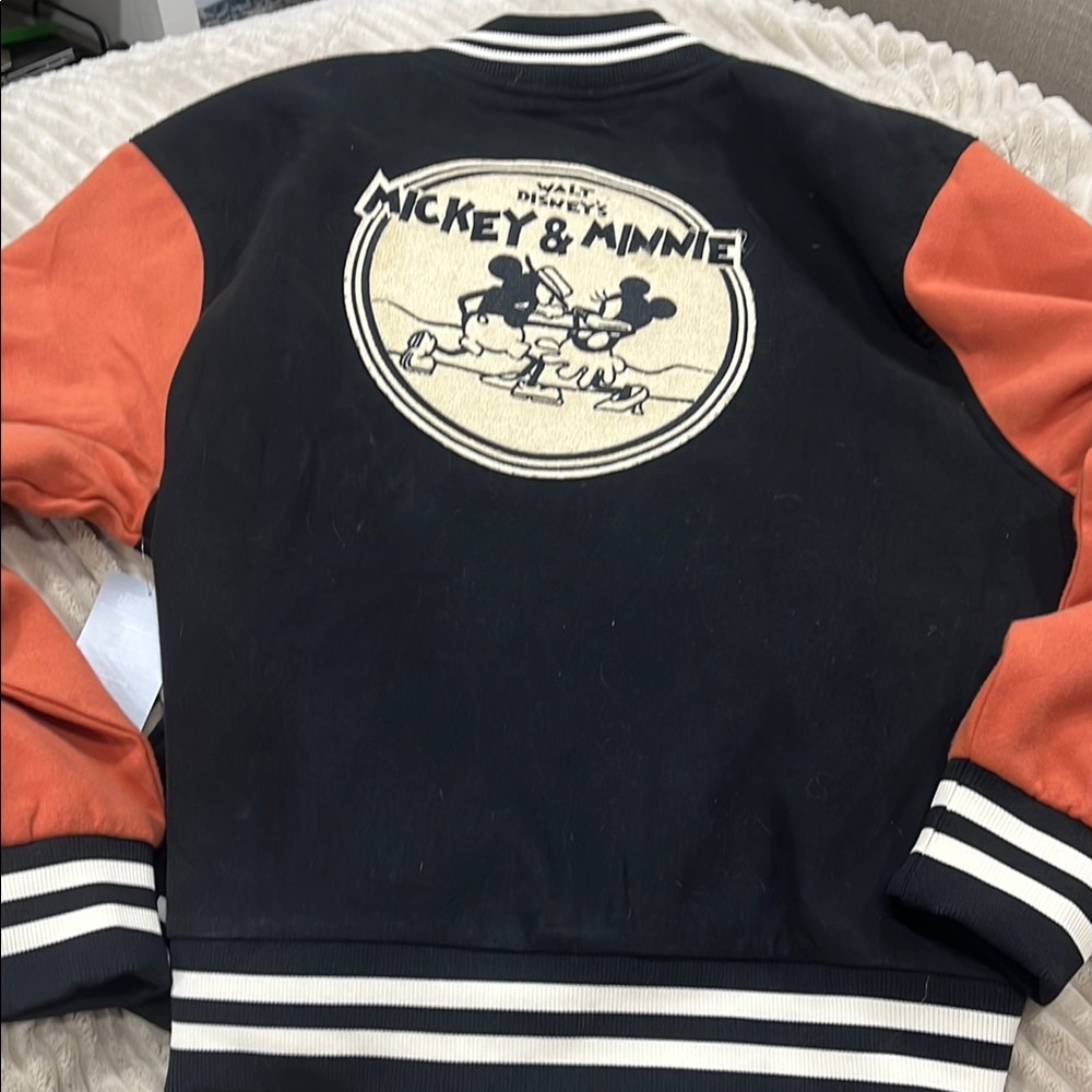 Mickey & Minnie Varsity Jacket